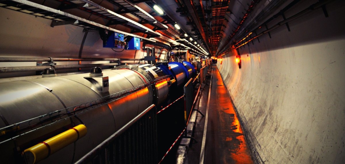 Large Hadron Collider (LHC) im CERN bei Genf