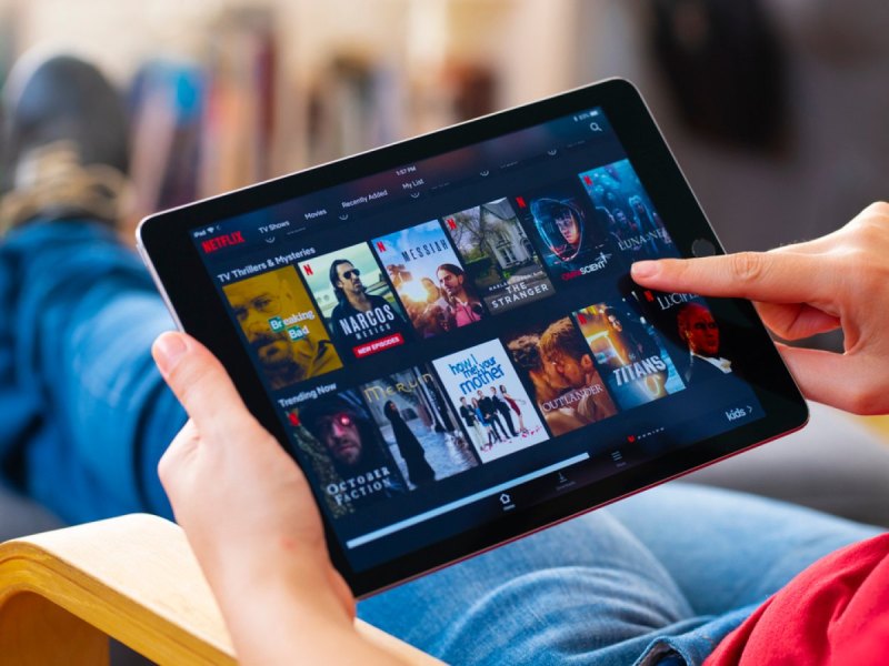 Netflix-Serien auf dem iPad gucken