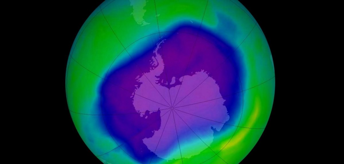 Ozonloch über der Arktis