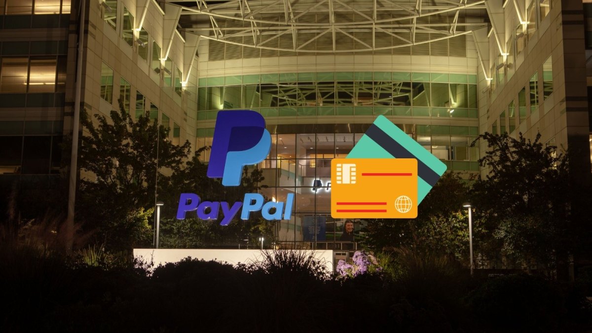 PayPal Logo und Kreditkarten