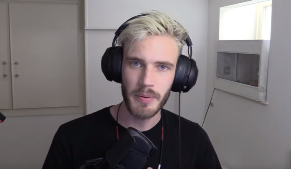 Der erfolgreiche YouTuber PewDiePie in einem seiner Videos. 