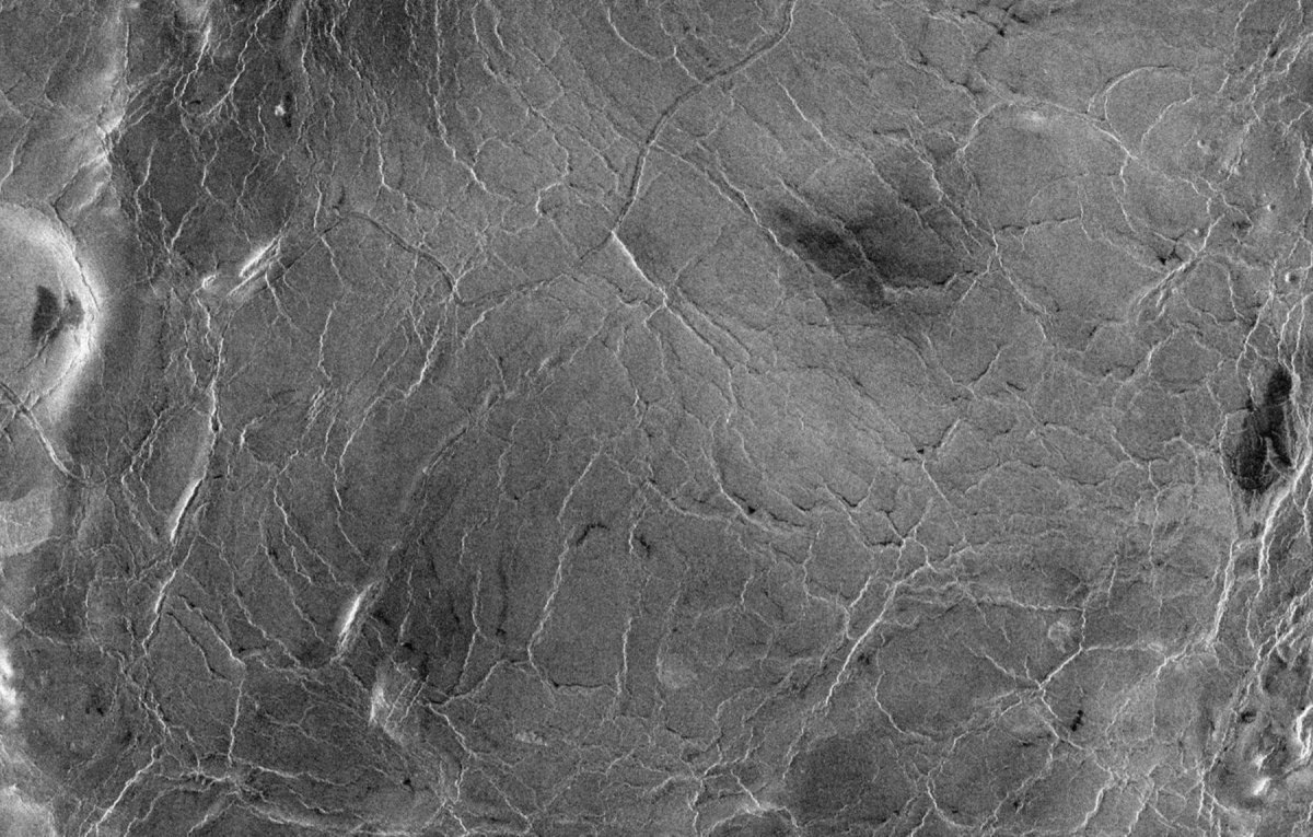 Oberfläche des Planeten Venus