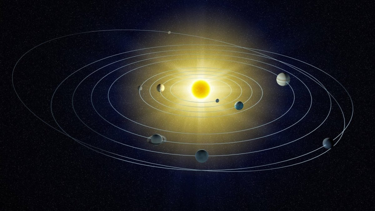 Unser Sonnensystem.