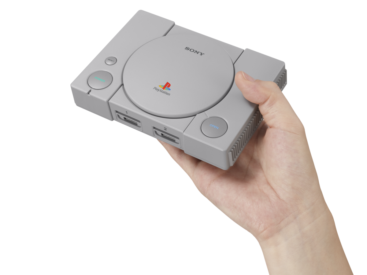 Die PlayStation Classic.