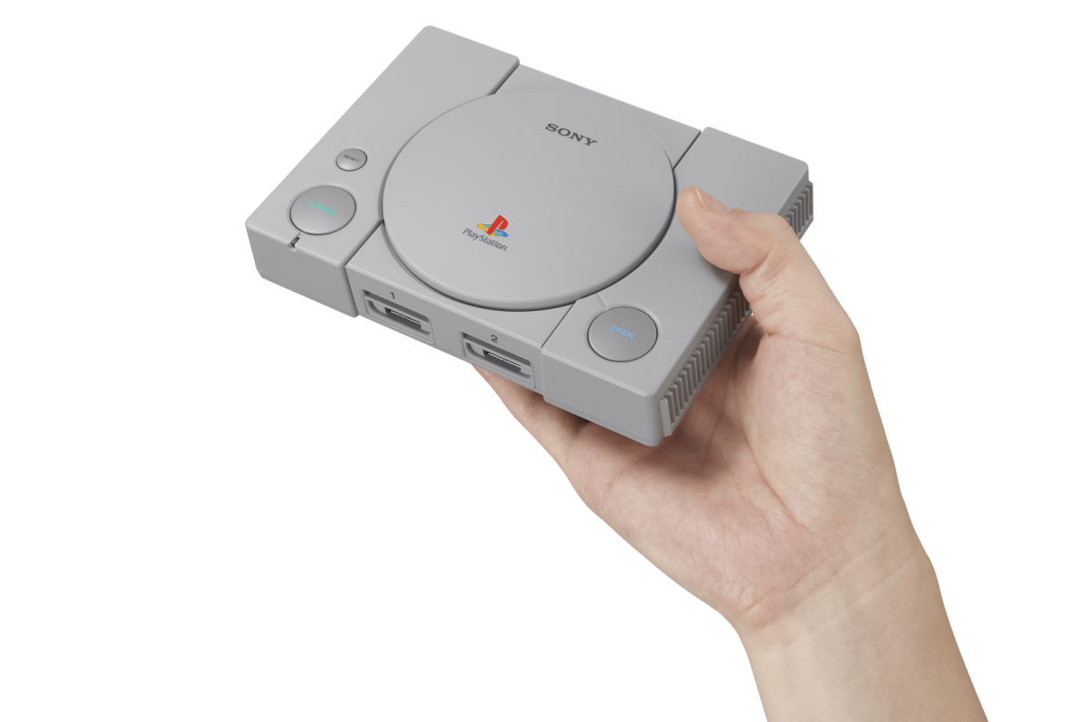 Die PlayStation Classic.