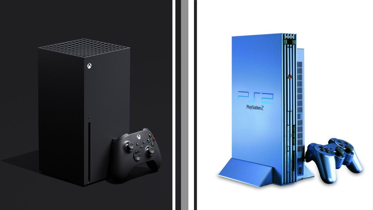 Xbox Series X und PlayStation 2