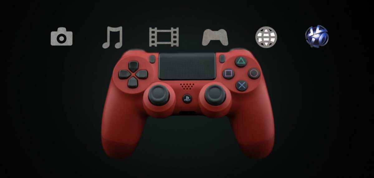 PS4-Controller mit PS3-Menü