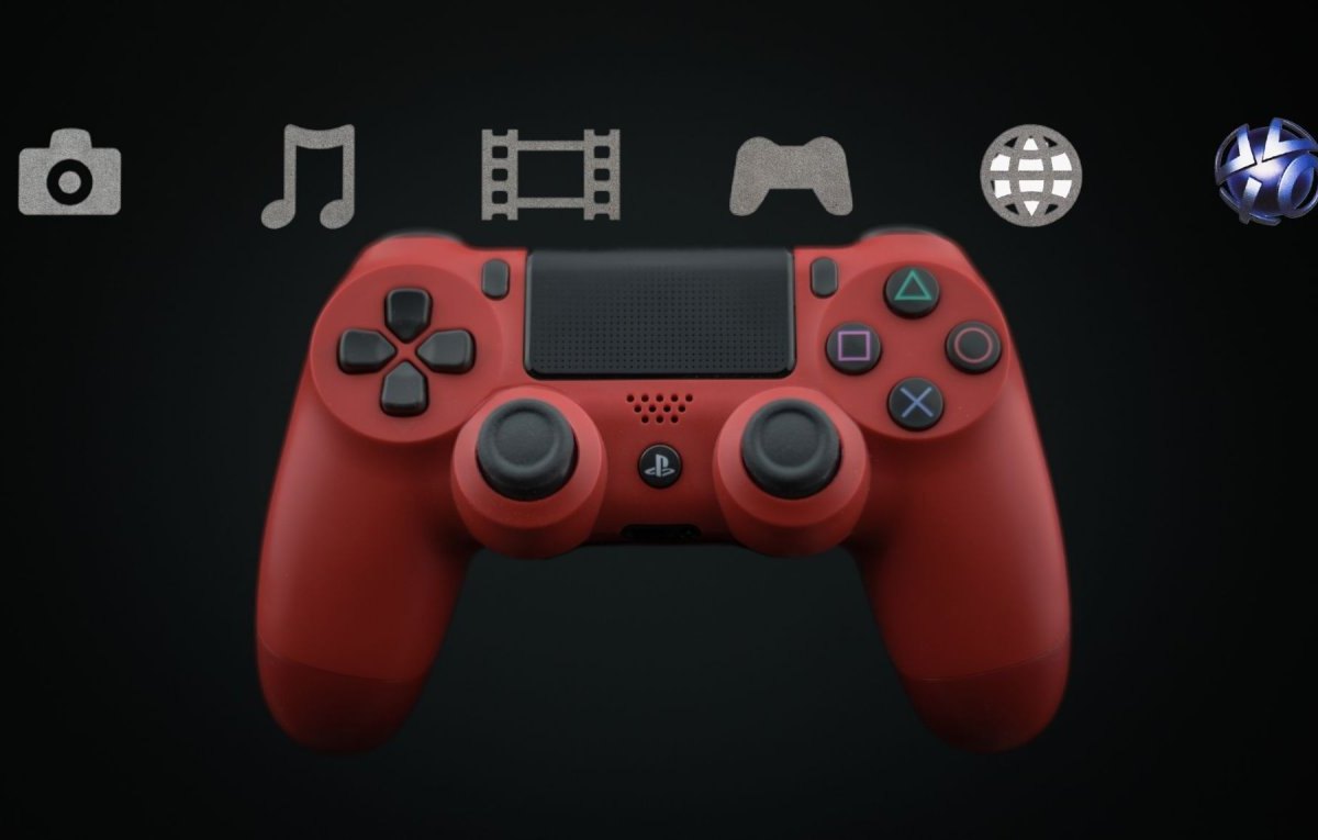 PS4-Controller mit PS3-Menü