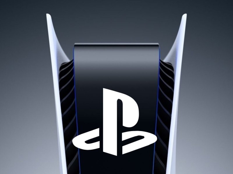 Sonys PlayStation 5 + Logo