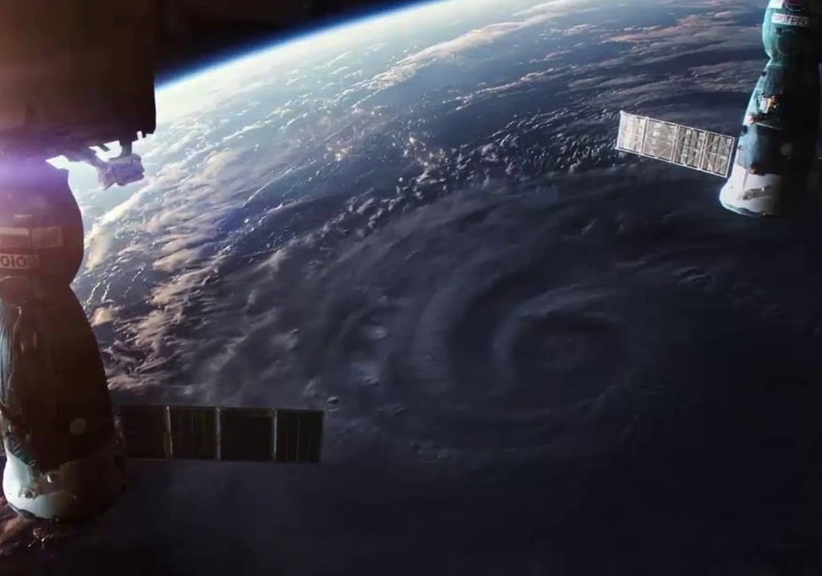Szene aus dem Film "Hurricane Heist"