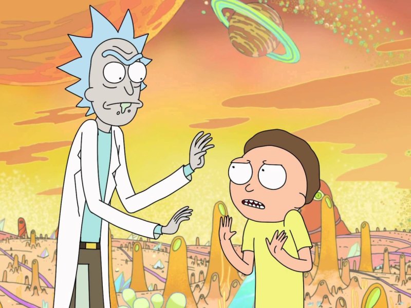 Bild aus der Serie "Rick and Morty"