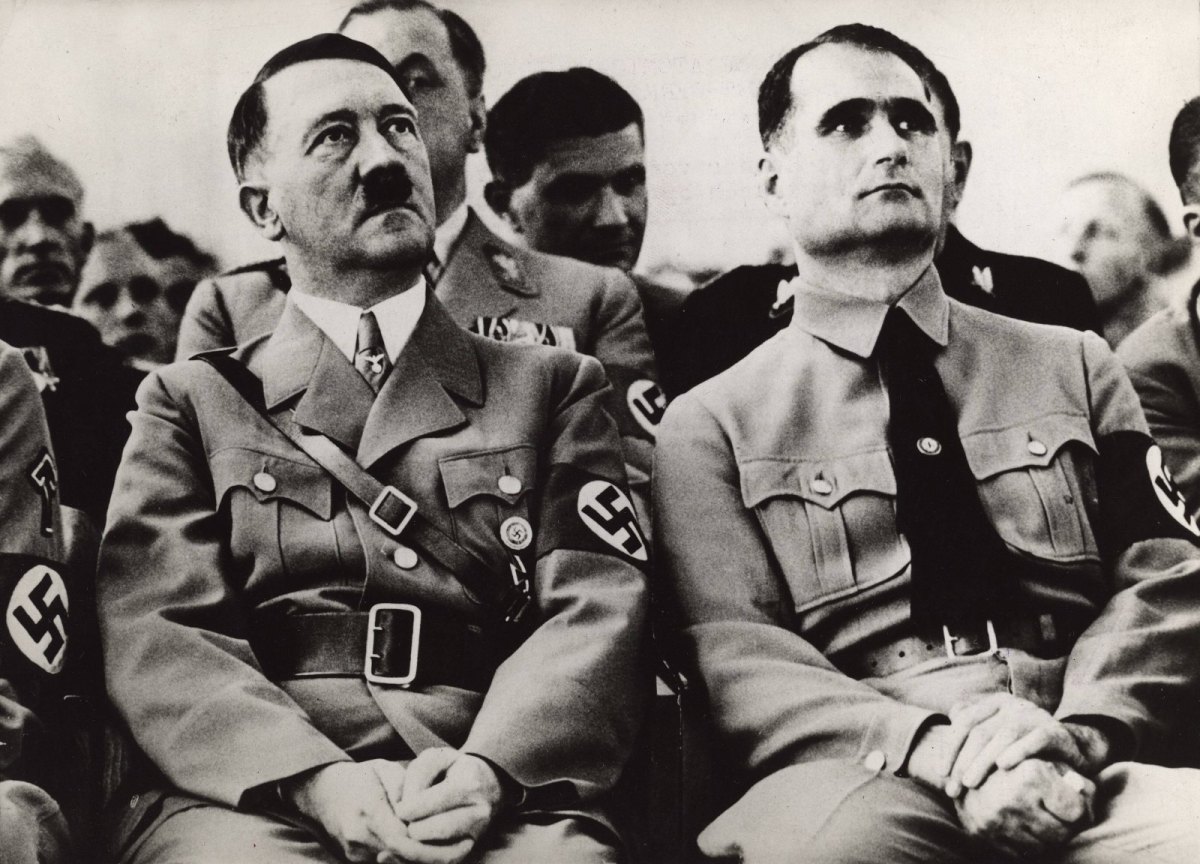 Adolf Hitler und Rudolf Heß