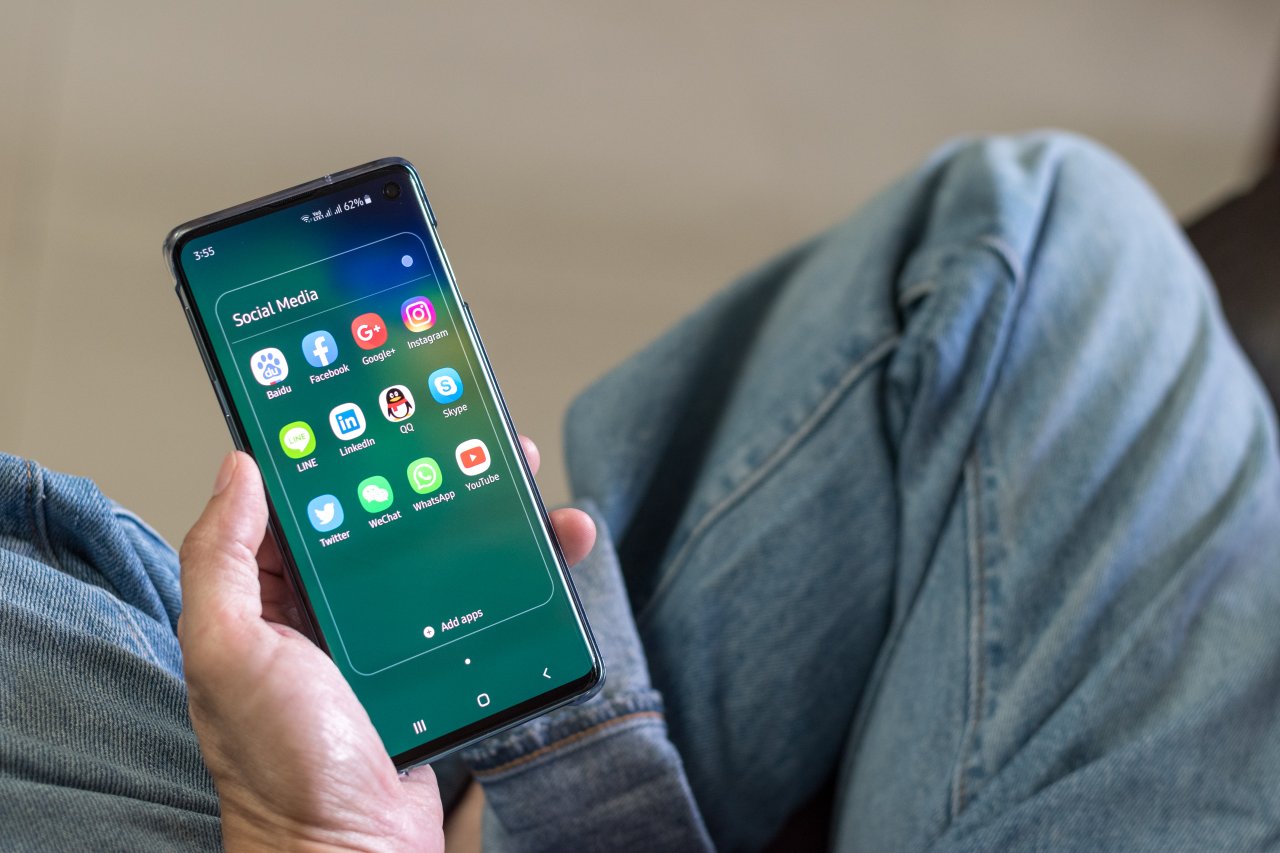 Mit einem Samsung Galaxy-Handy bist du gut bedient. Mit einem Samsung Galaxy-Handy bist du gut bedient.