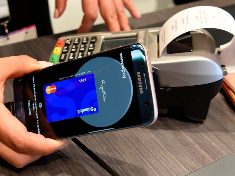 Bezahlung per Samsung Pay