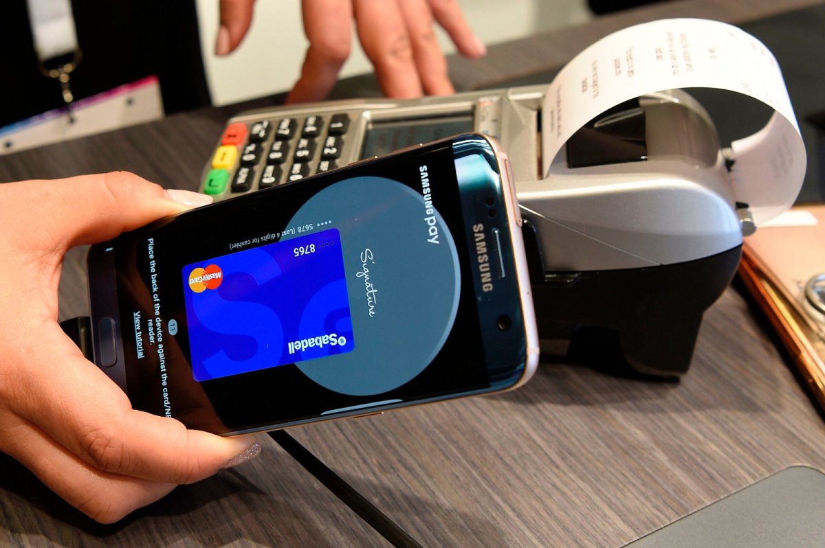 Bezahlung per Samsung Pay