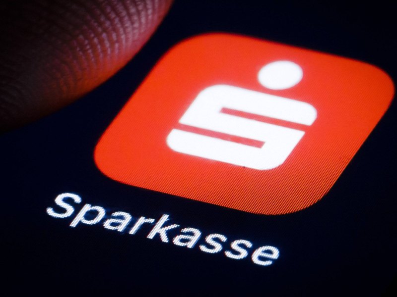 Sparkasse-App auf dem Handy