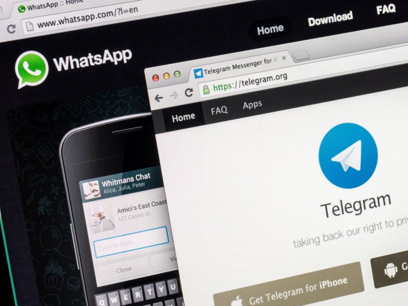 telegram vs. whatsapp