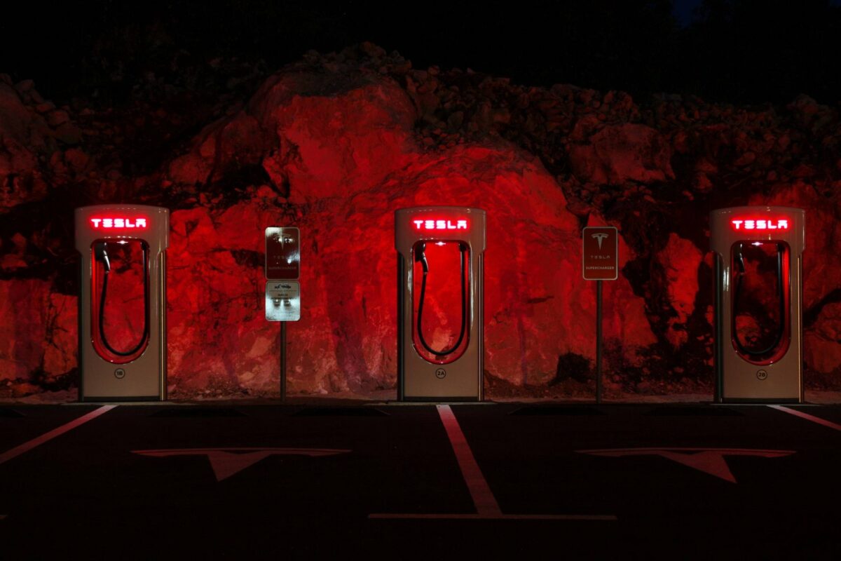 Tesla Supercharger-Stationen