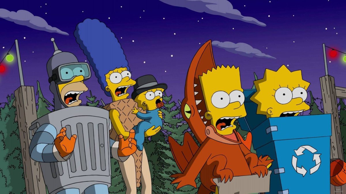 Szene aus die Simpsons