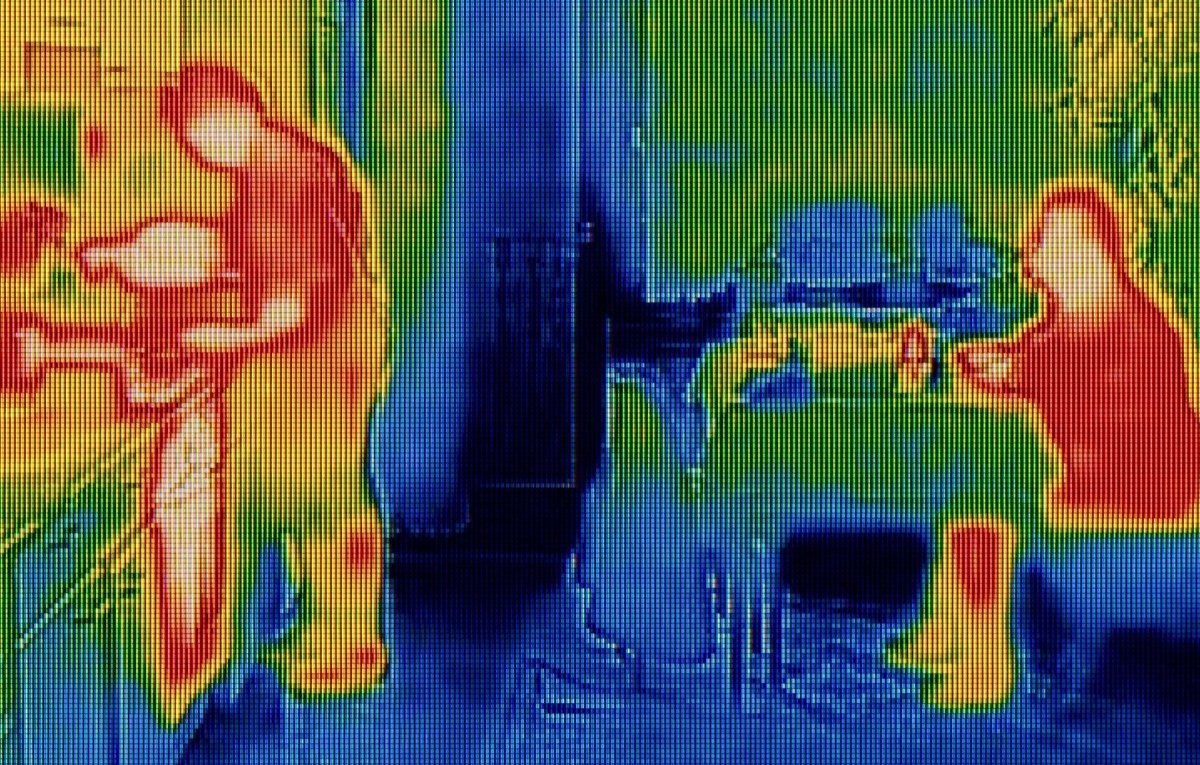 Wohnung in Thermalsicht