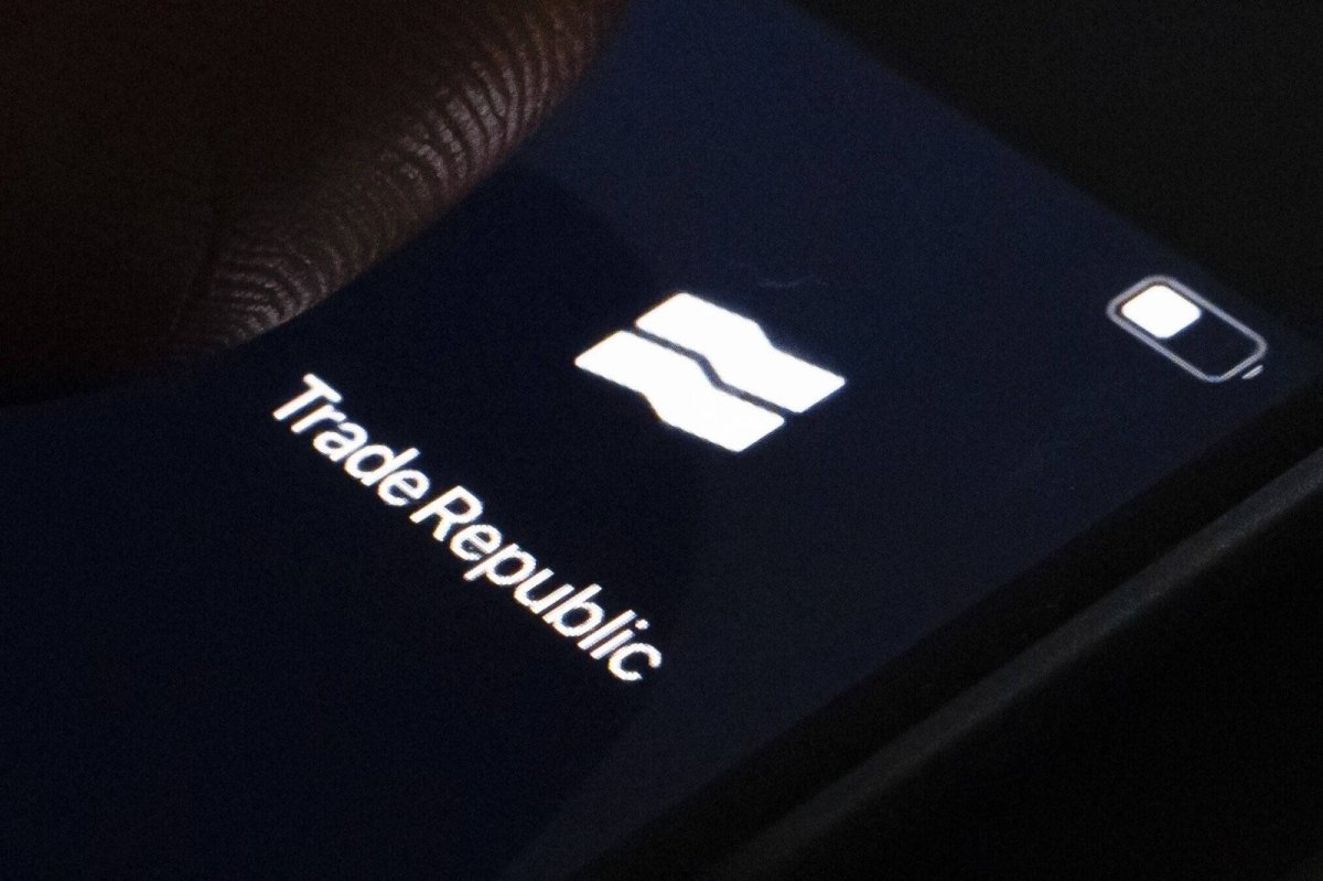 TradeRepublic App auf Smartphone