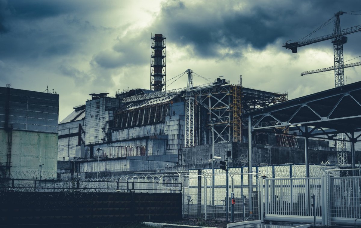 Vierter Reaktor der Kernkraftwerks Tschernobyl