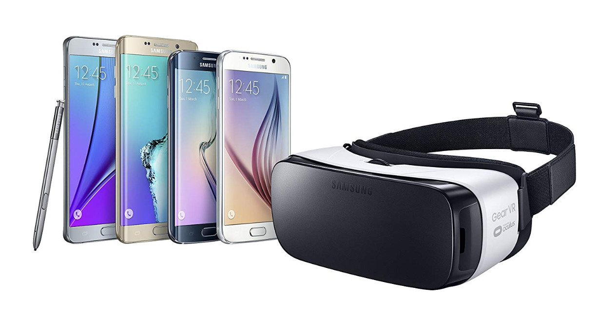 Samsungs VR-Brille kann Videos und Spiele in 360 Grad wiedergeben.