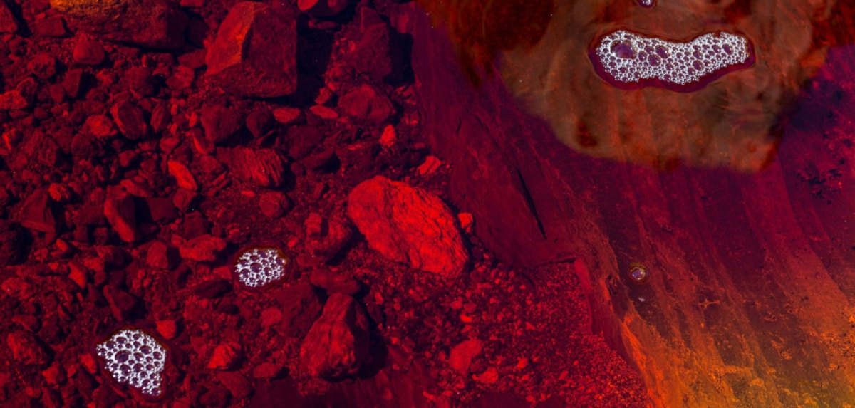 Wasser auf dem Mars (Symbolbild)