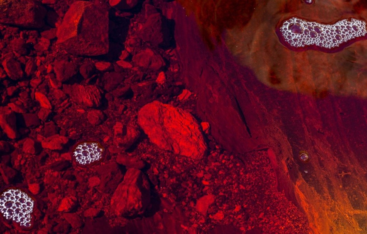 Wasser auf dem Mars (Symbolbild)