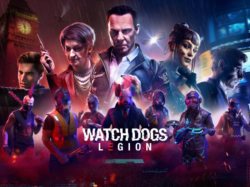 "Watch Dogs Legion" (2020) Artwork