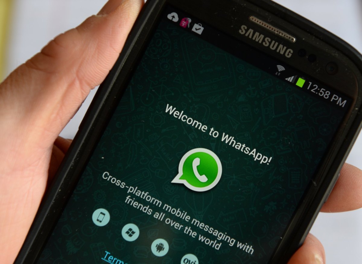 WhatsApp auf dem Smartphone