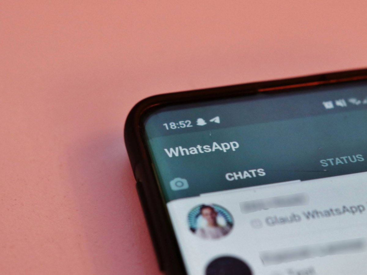 WhatsApp-Chat auf Handy