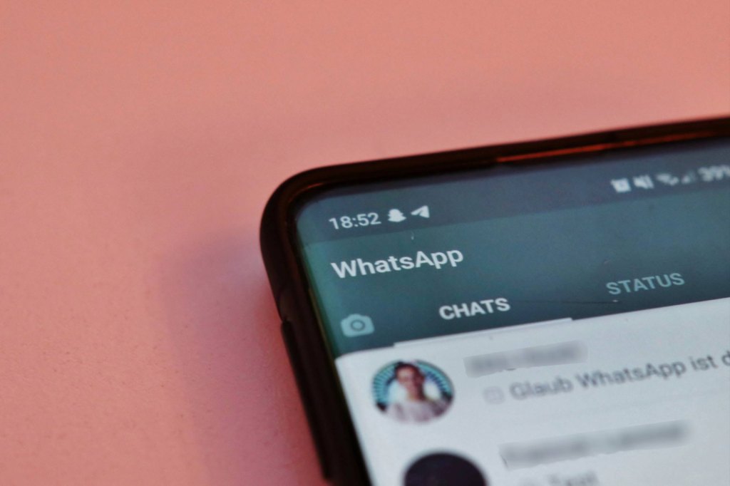 WhatsApp-Chat auf Handy