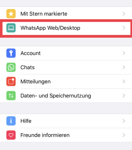 Um WhatsApp auf deinem Mac nutzen zu können, musst du auf deinem Telefon einige Einstellungen vornehmen.