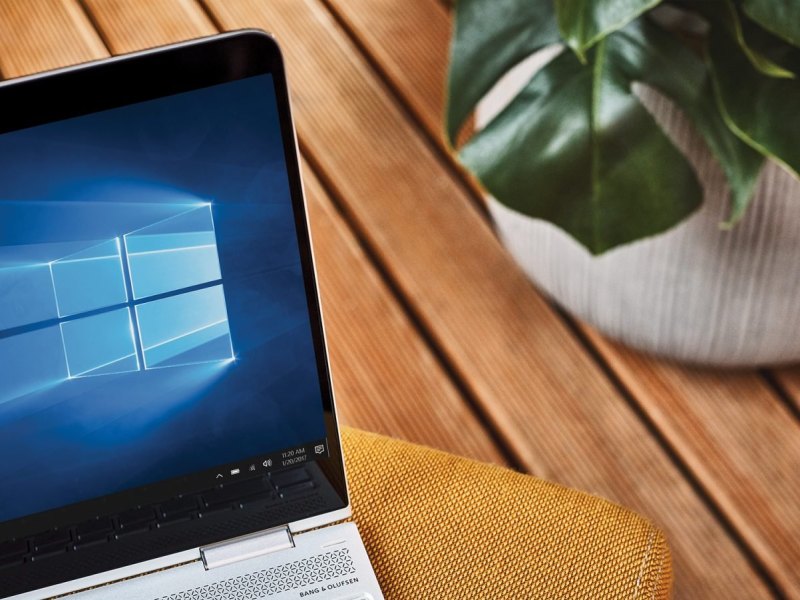 Laptop mit Windows 10