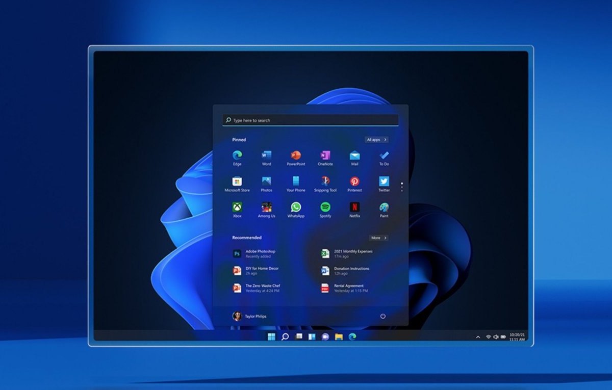 Windows 11 Oberfläche