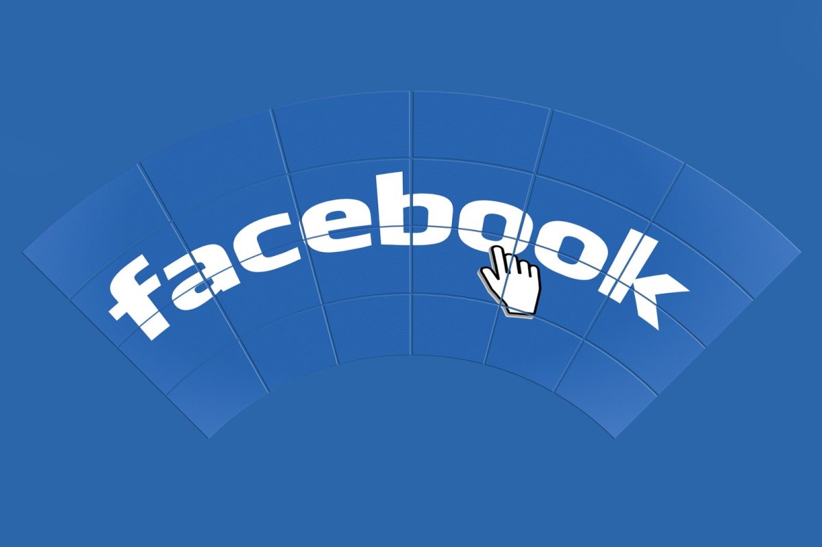 Das Facebook-Logo.