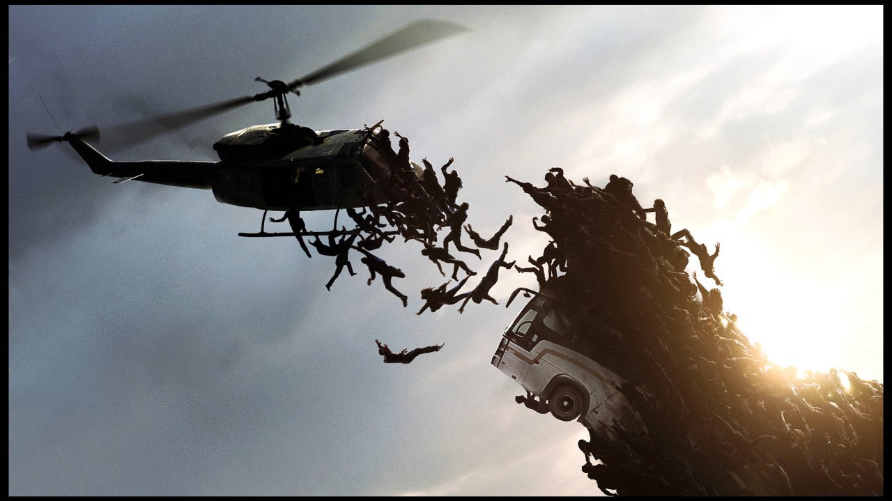 "World war Z" mit Brad Pitt aus dem Jahr 2013.