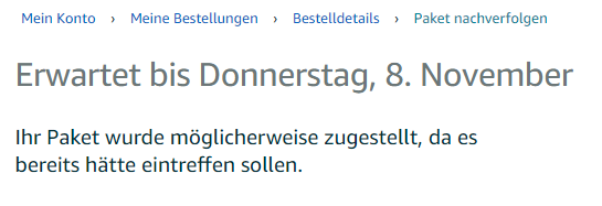 Manchmal weiß man nicht, ob Amazon seine Kunden nicht einfach nur veralbert.