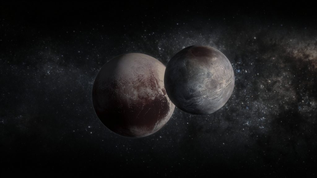 Pluto und Charon