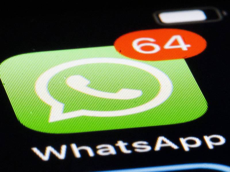 WhatsApp mit vielen Nachrichten aus WhatsApp-Gruppen