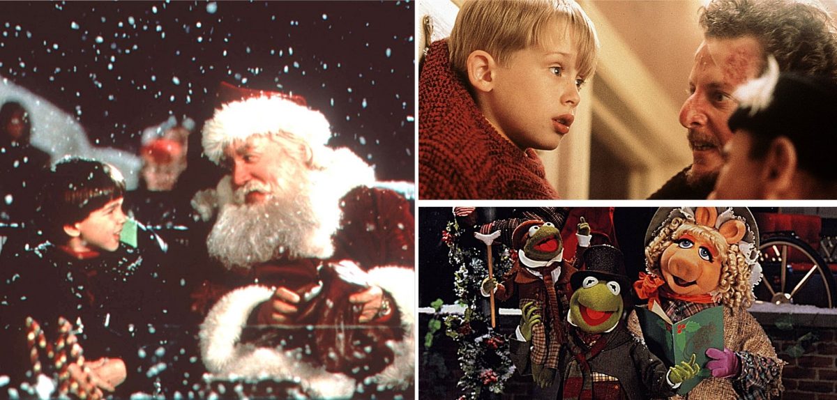 Santa Clause, Kevin - Allein zu Haus und Muppets-Weihnachtsgeschichte.
