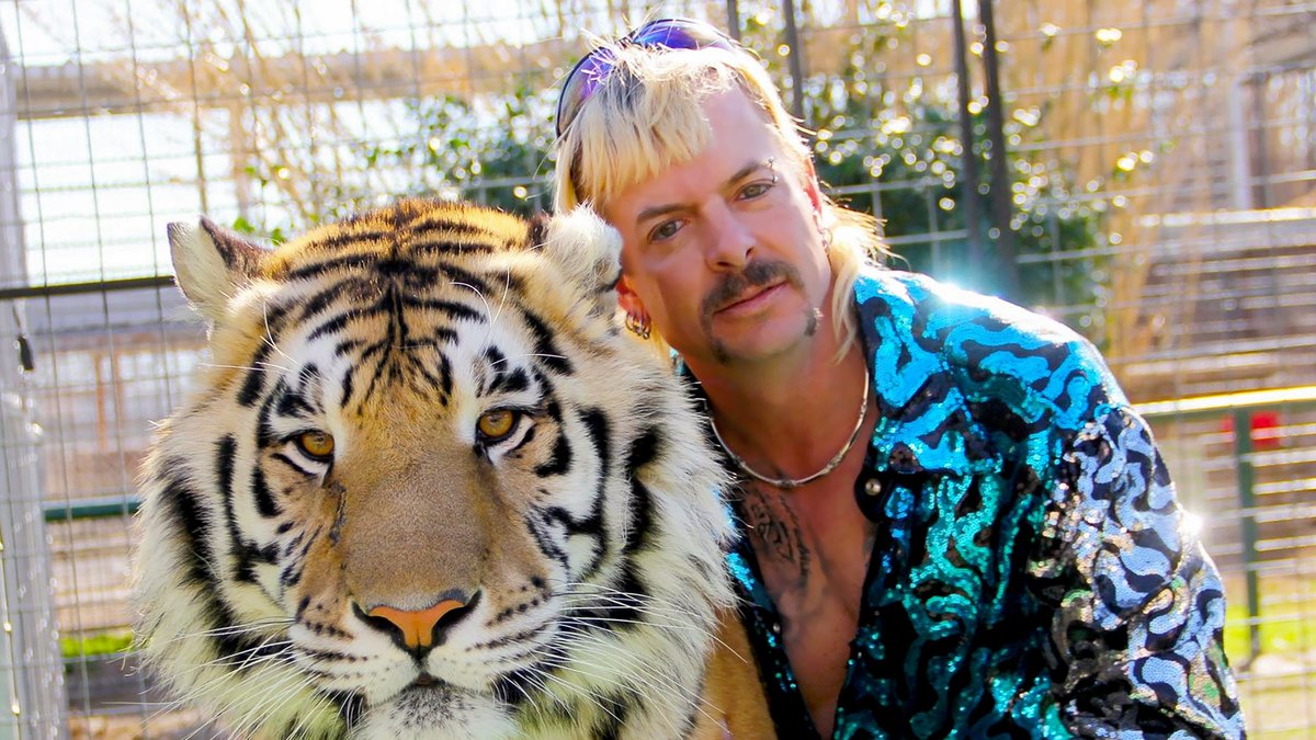 Der "Tiger King" Joe Exotic befindet sich seit 2019 selbst hinter Gittern.. © 2020 NETFLIX