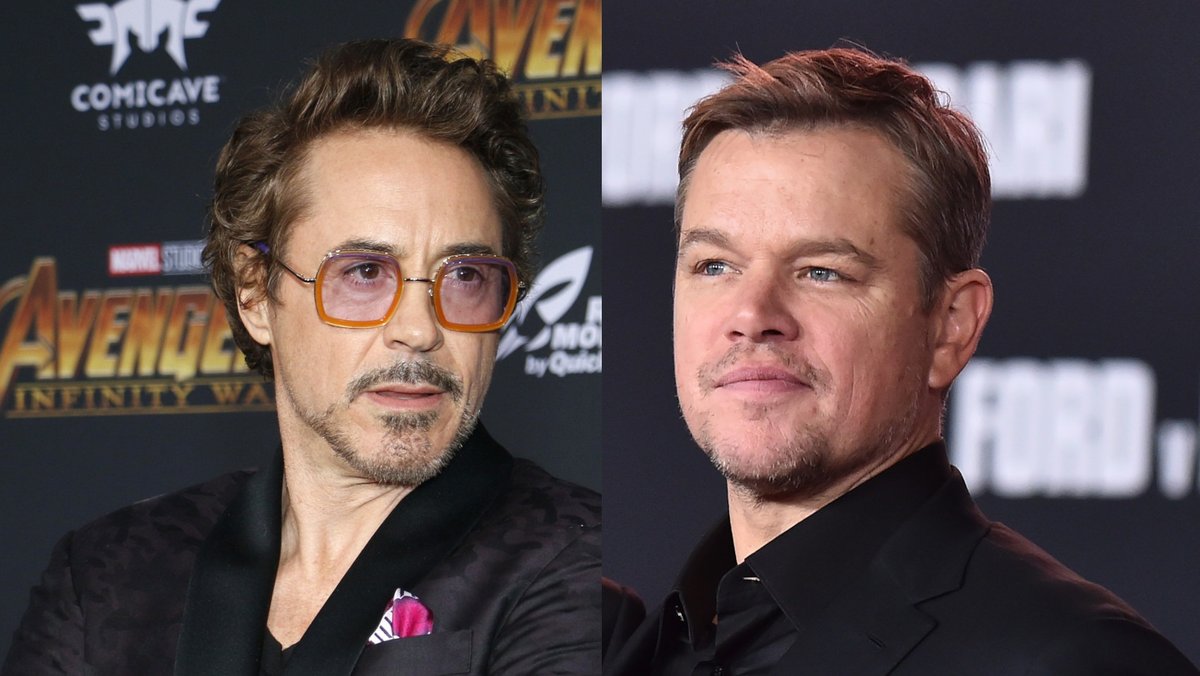 Robert Downey Jr. und Matt Damon sollen in "Oppenheimer" mitspielen.. © [M] Tinseltown/DFree/Shutterstock.com