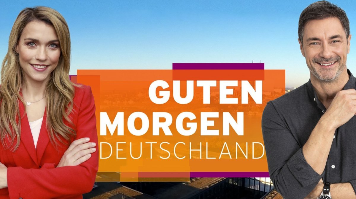 Annett Möller und Marco Schreyl als neue Moderatoren der RTL-Frühstücksfernsehsendung "Guten Morgen Deutschland".. © RTL / Isabel Grosser/Bernd-Michael Maurer
