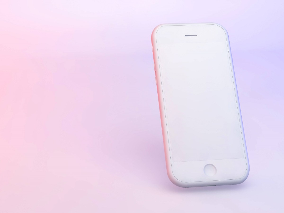 Smartphone weiß