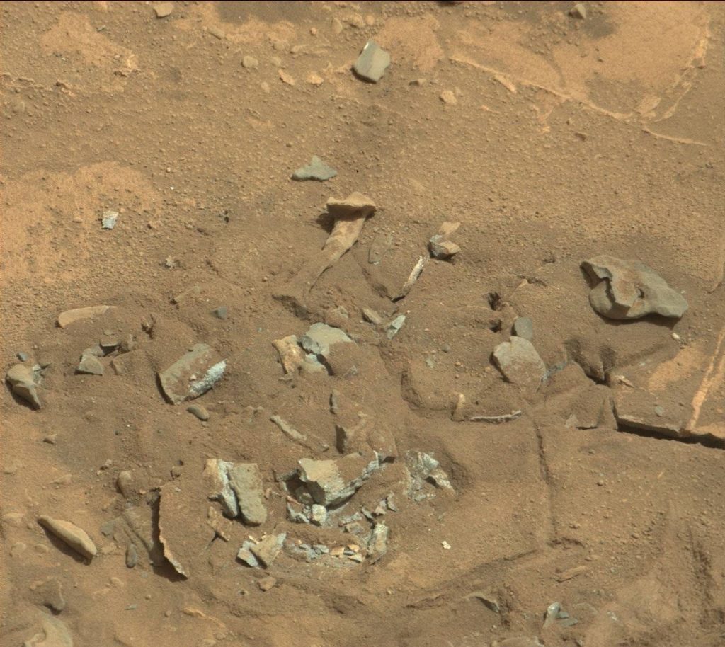 Steine auf dem Mars