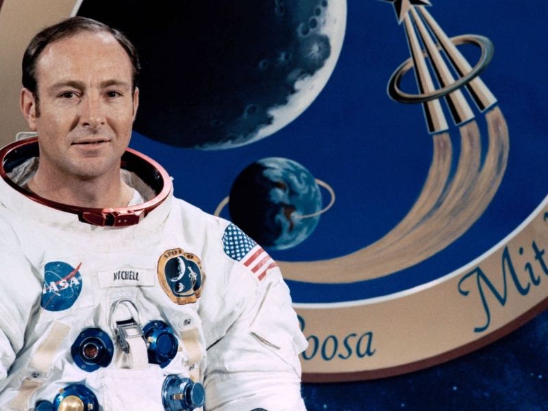 NASA-Astronaut Edgar Mitchell.