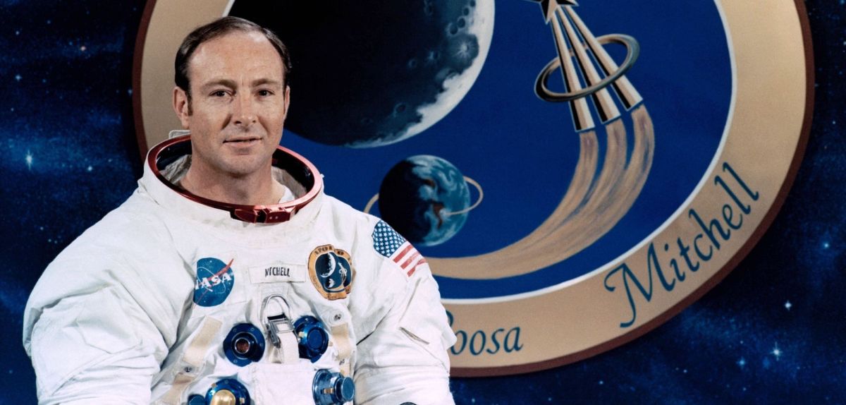 NASA-Astronaut Edgar Mitchell.