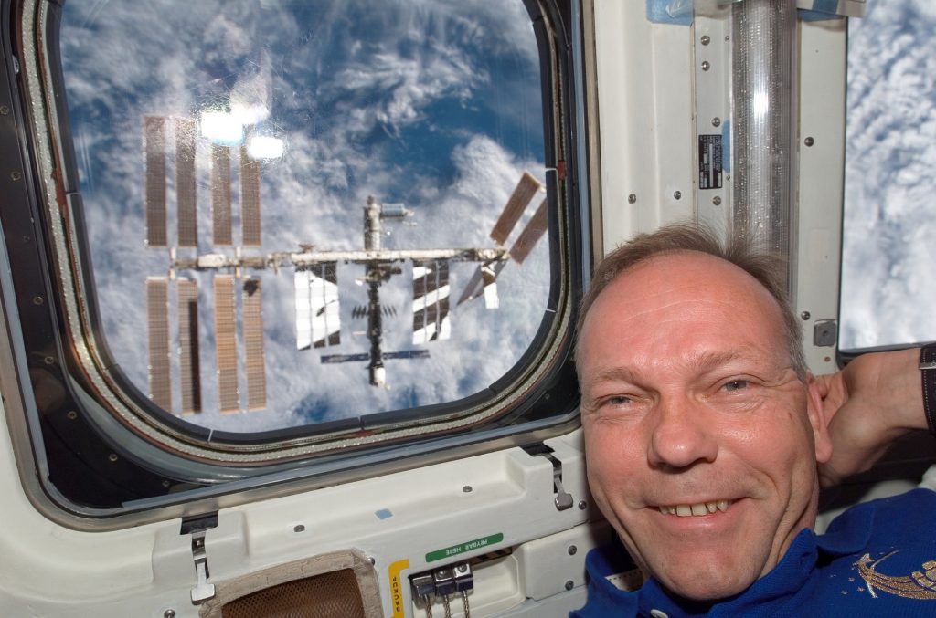 Astronaut Fenster ISS